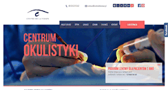 Desktop Screenshot of centredelavision.pl